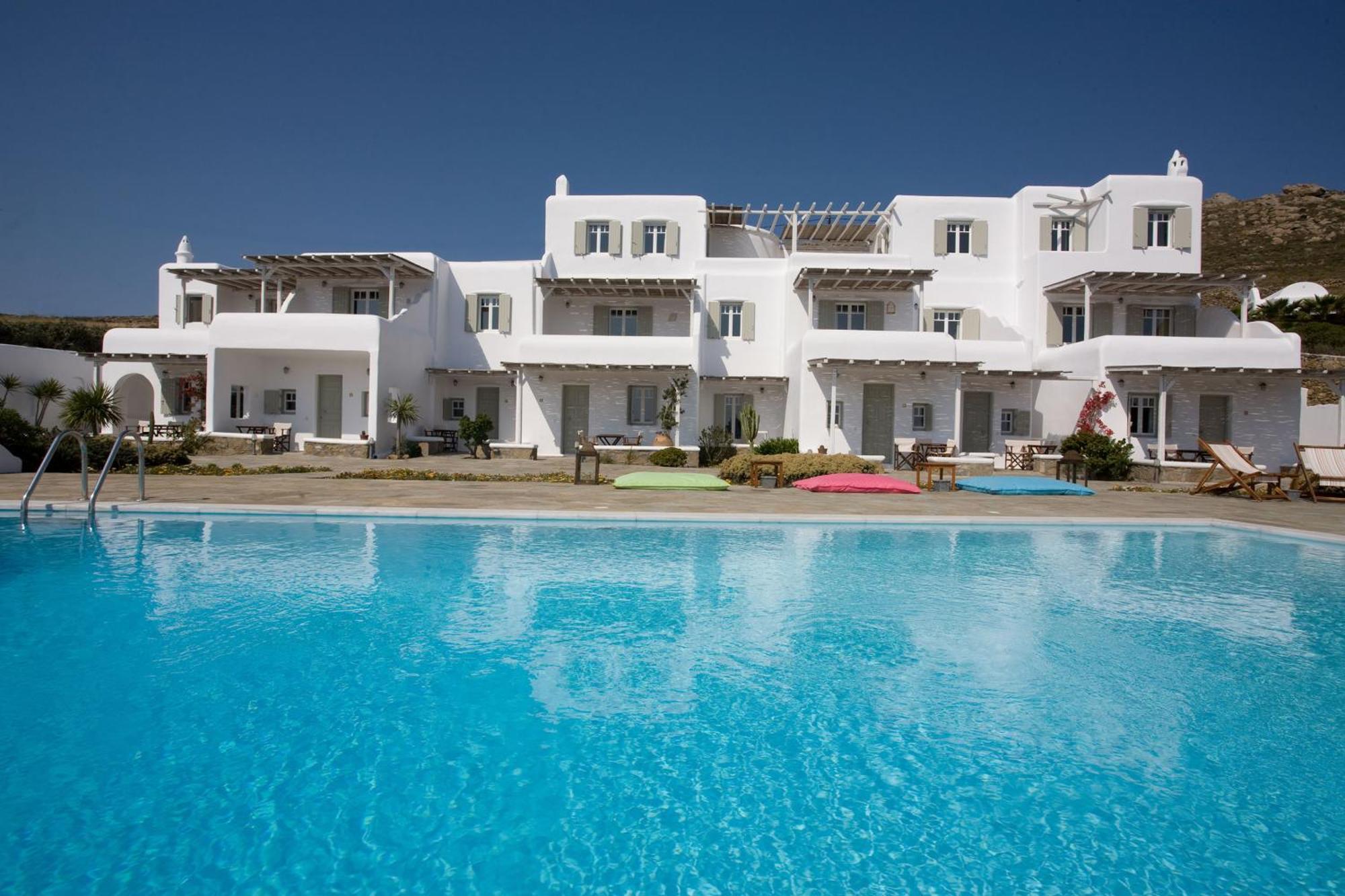 Aparthotel Yakinthos Residencia Mykonos Town Exterior foto