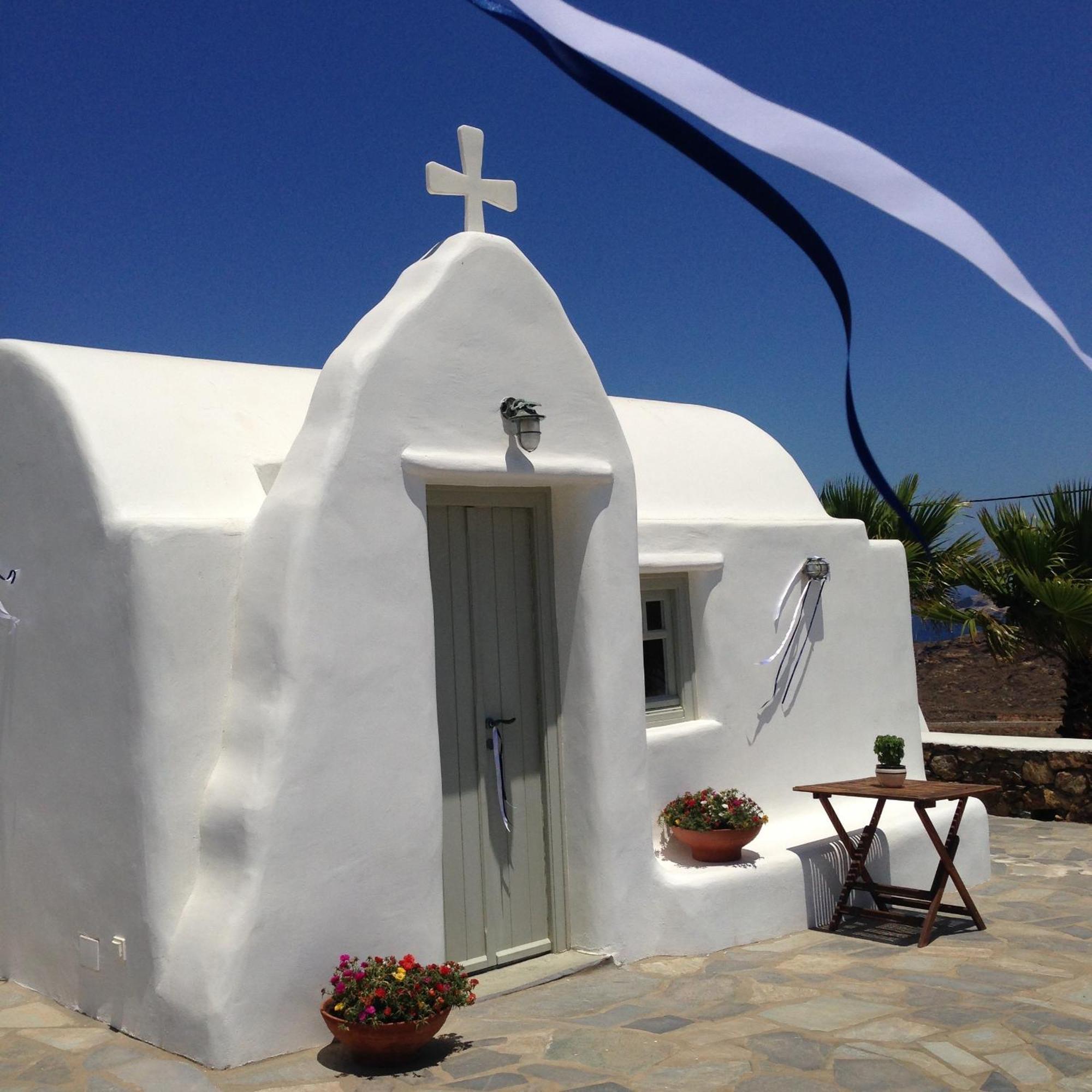 Aparthotel Yakinthos Residencia Mykonos Town Exterior foto