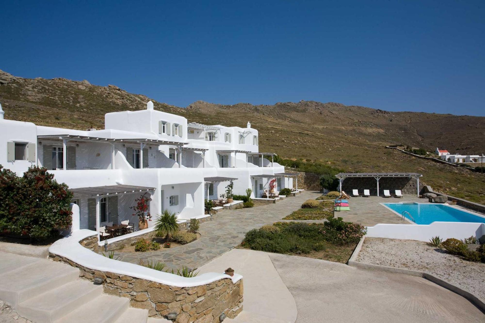 Aparthotel Yakinthos Residencia Mykonos Town Exterior foto